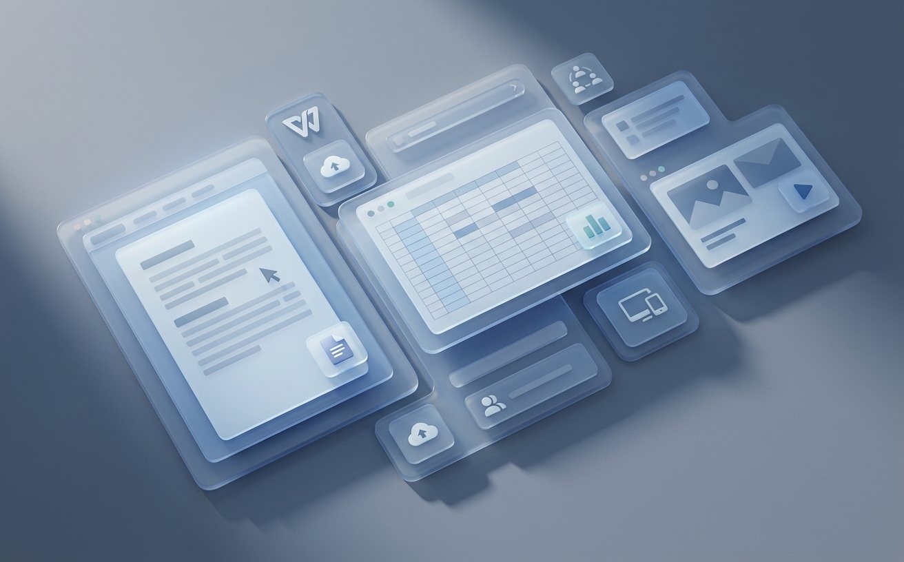 WPS Office 多功能组件界面展示