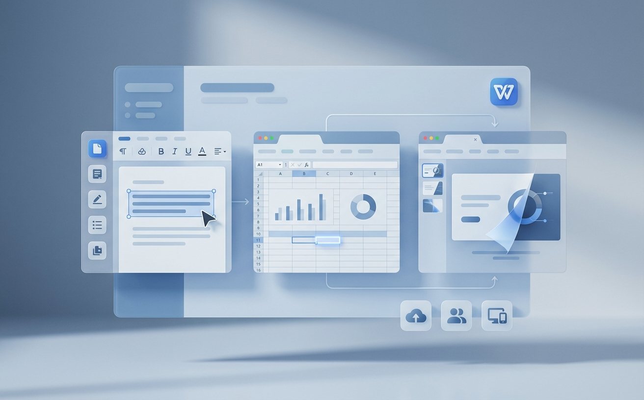 WPS Office 快捷键功能卡片概览